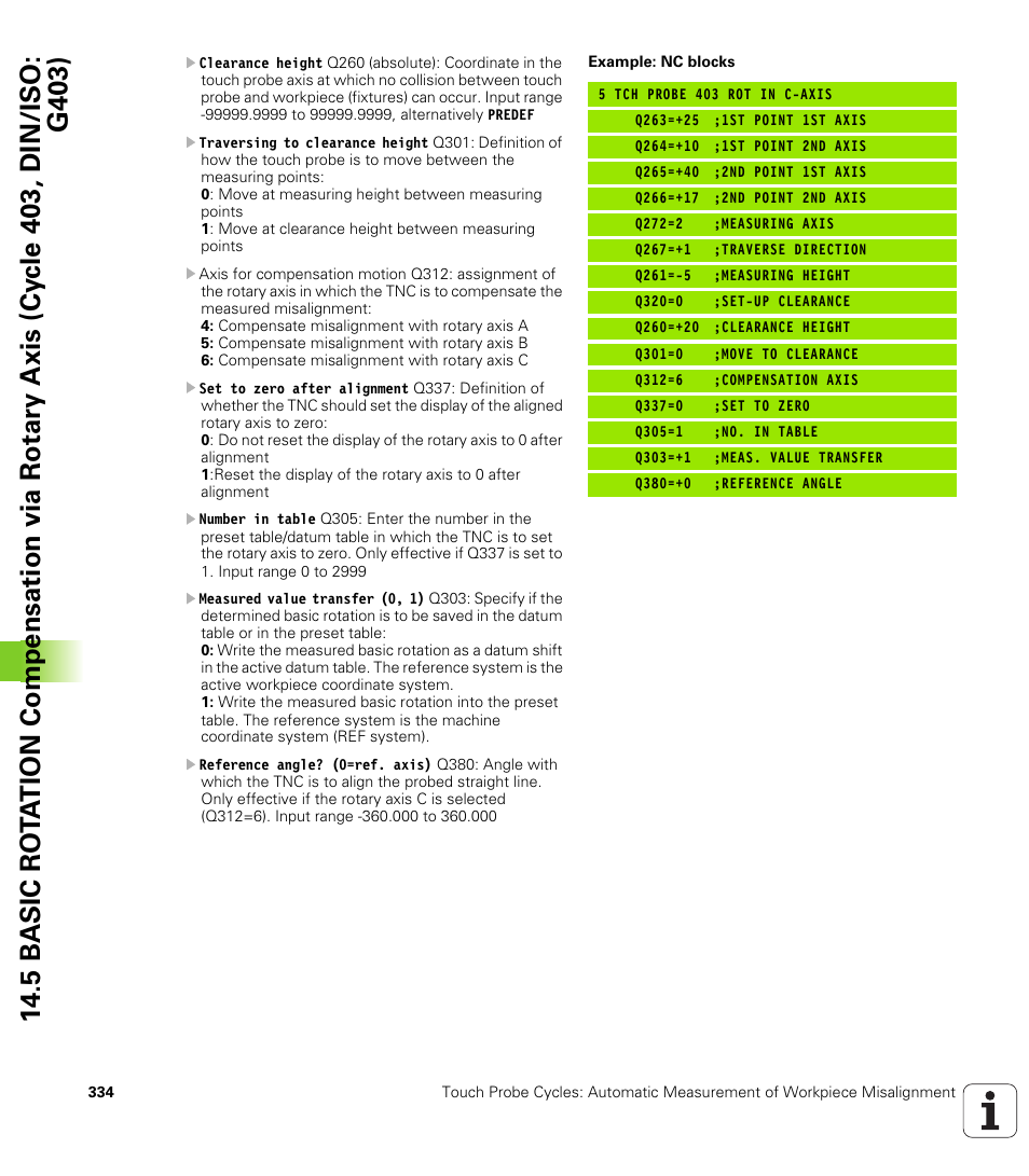 HEIDENHAIN iTNC 530 (340 49x-06) Cycle programming User Manual | Page 334 / 513