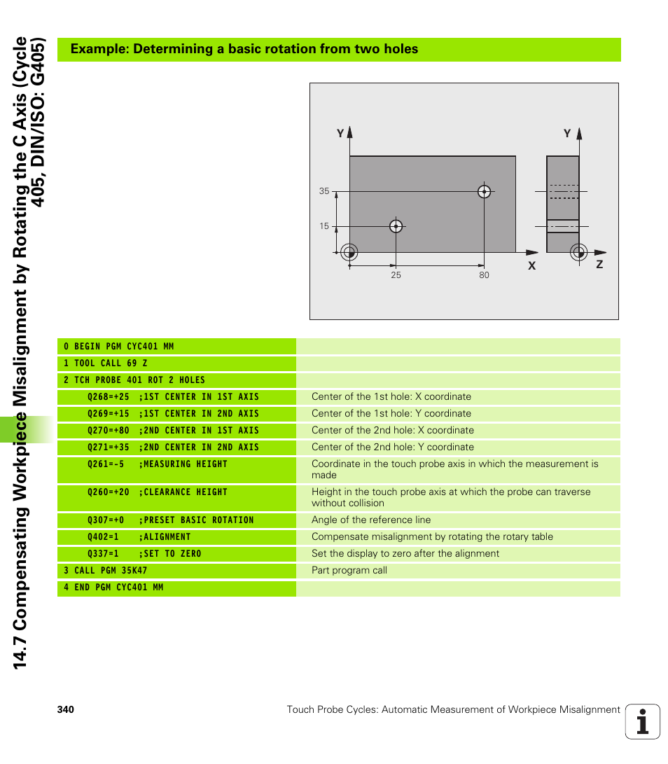 HEIDENHAIN iTNC 530 (340 49x-06) Cycle programming User Manual | Page 340 / 513