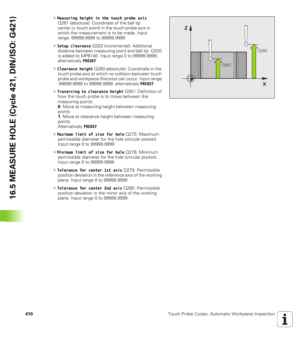 HEIDENHAIN iTNC 530 (340 49x-06) Cycle programming User Manual | Page 410 / 513