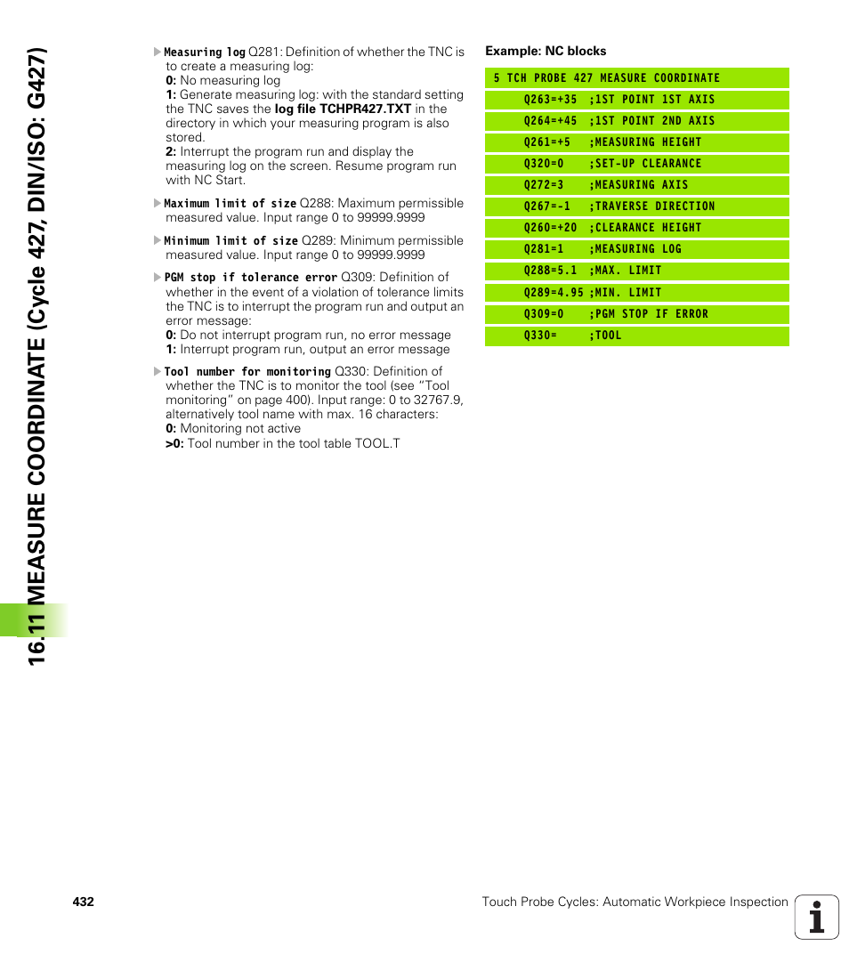 HEIDENHAIN iTNC 530 (340 49x-06) Cycle programming User Manual | Page 432 / 513