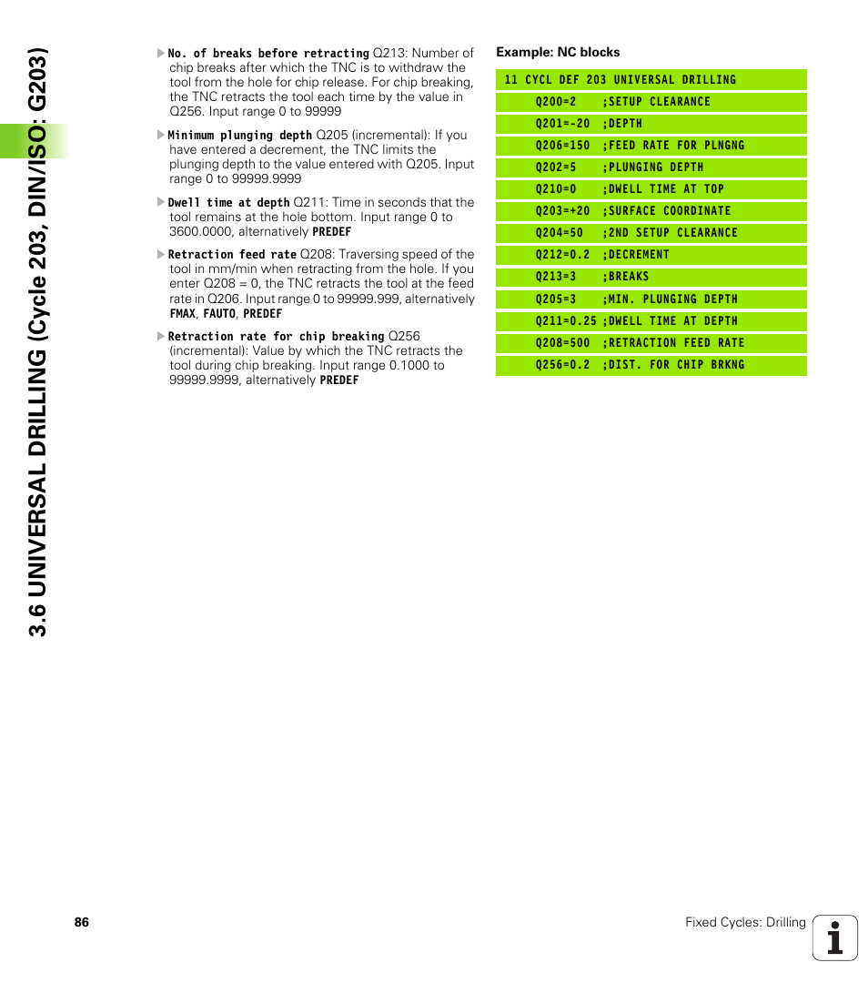 HEIDENHAIN iTNC 530 (340 49x-06) Cycle programming User Manual | Page 86 / 513