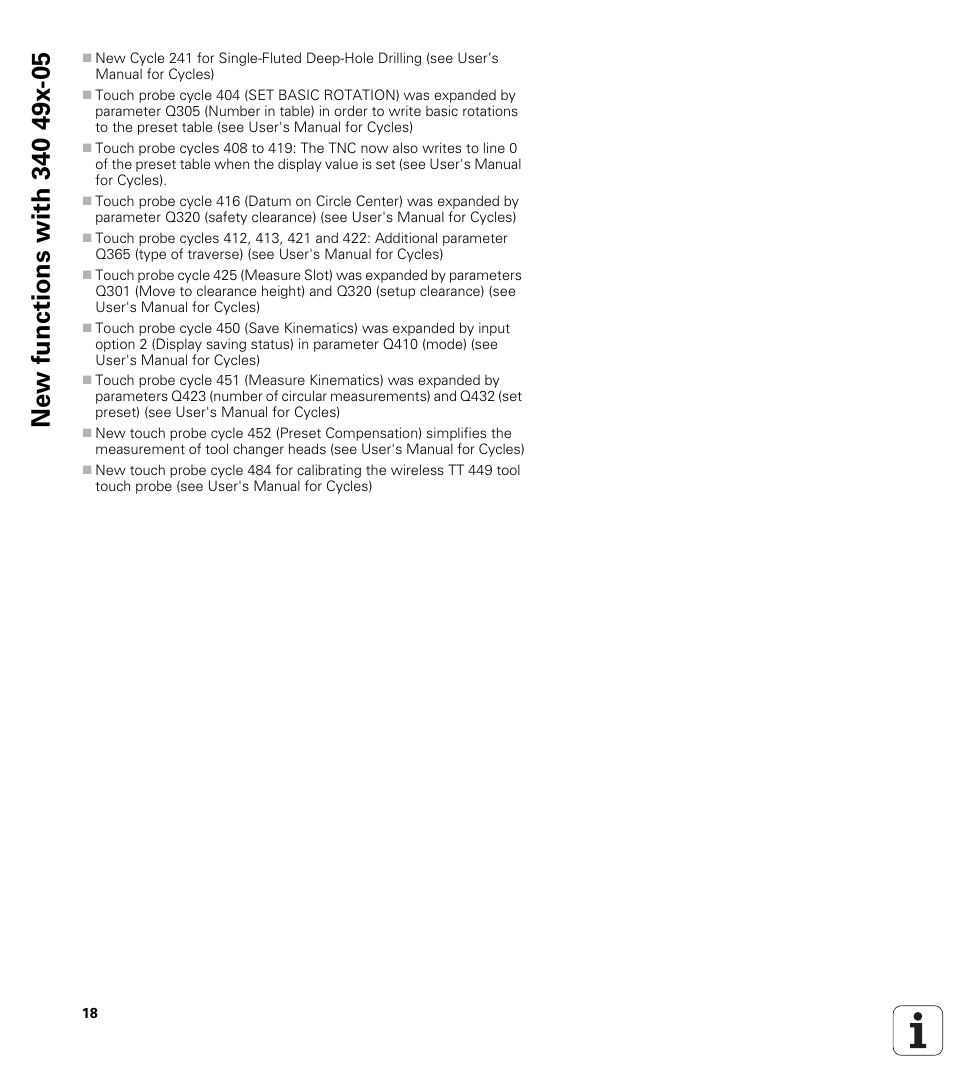 HEIDENHAIN iTNC 530 (340 49x-06) ISO programming User Manual | Page 18 / 640