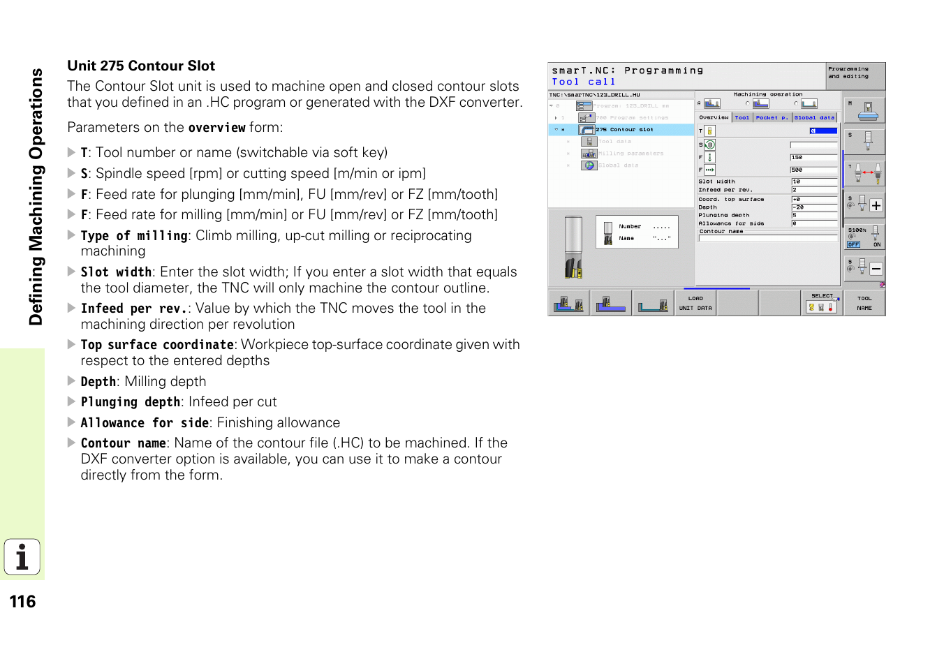 HEIDENHAIN iTNC 530 (340 49x-06) Pilot User Manual | Page 116 / 216