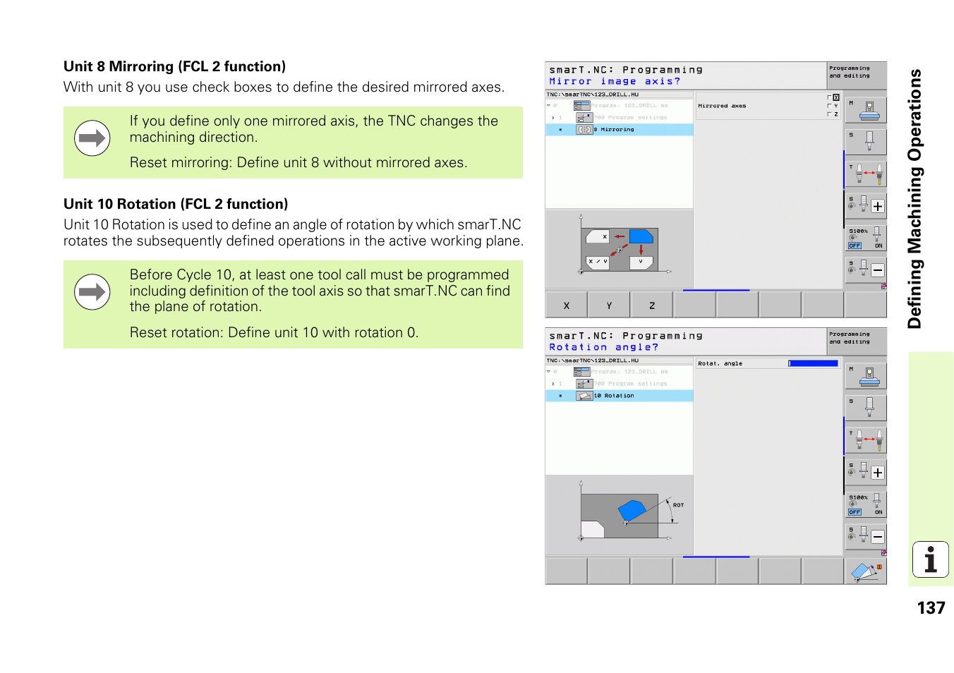 HEIDENHAIN iTNC 530 (340 49x-06) Pilot User Manual | Page 137 / 216