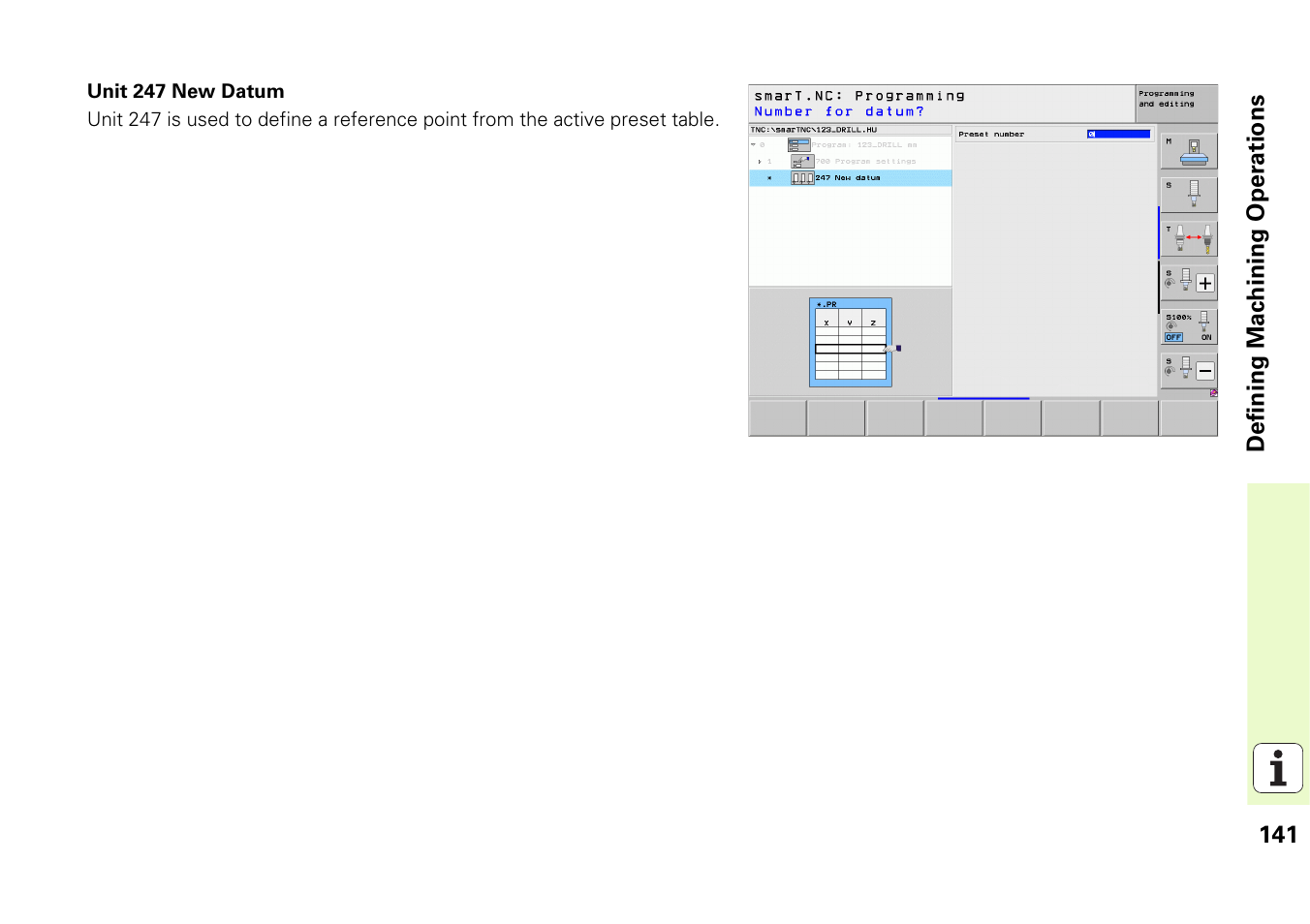 HEIDENHAIN iTNC 530 (340 49x-06) Pilot User Manual | Page 141 / 216