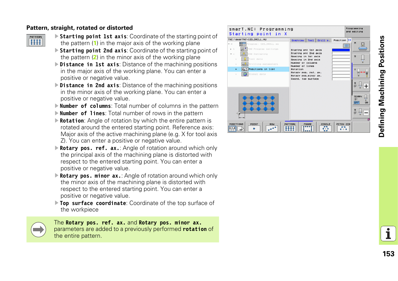 HEIDENHAIN iTNC 530 (340 49x-06) Pilot User Manual | Page 153 / 216