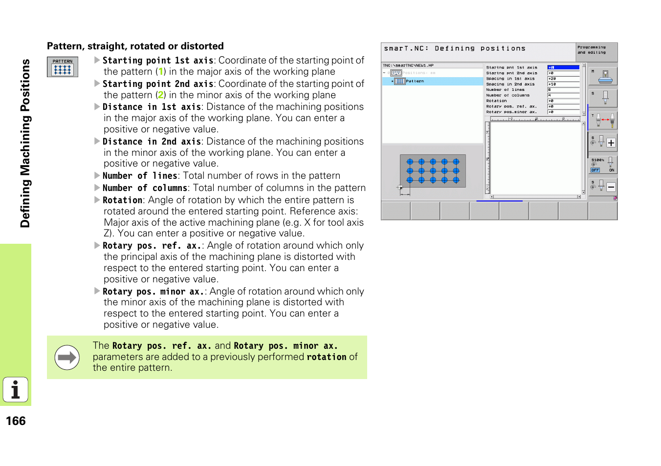HEIDENHAIN iTNC 530 (340 49x-06) Pilot User Manual | Page 166 / 216