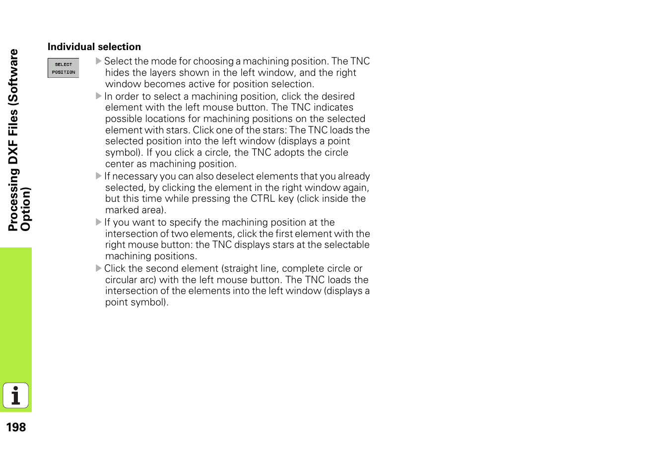 HEIDENHAIN iTNC 530 (340 49x-06) Pilot User Manual | Page 198 / 216