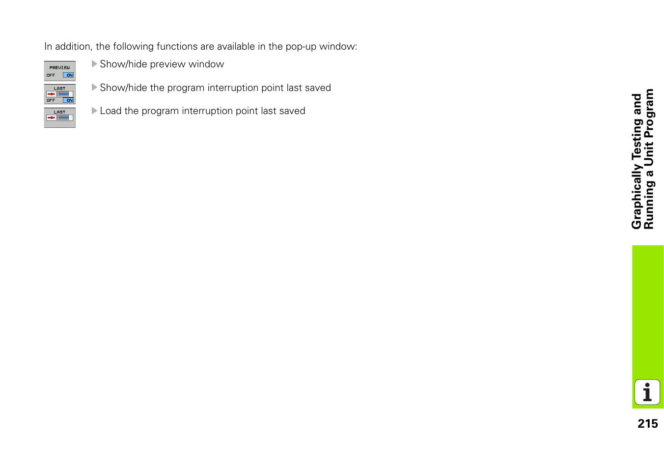 HEIDENHAIN iTNC 530 (340 49x-06) Pilot User Manual | Page 215 / 216