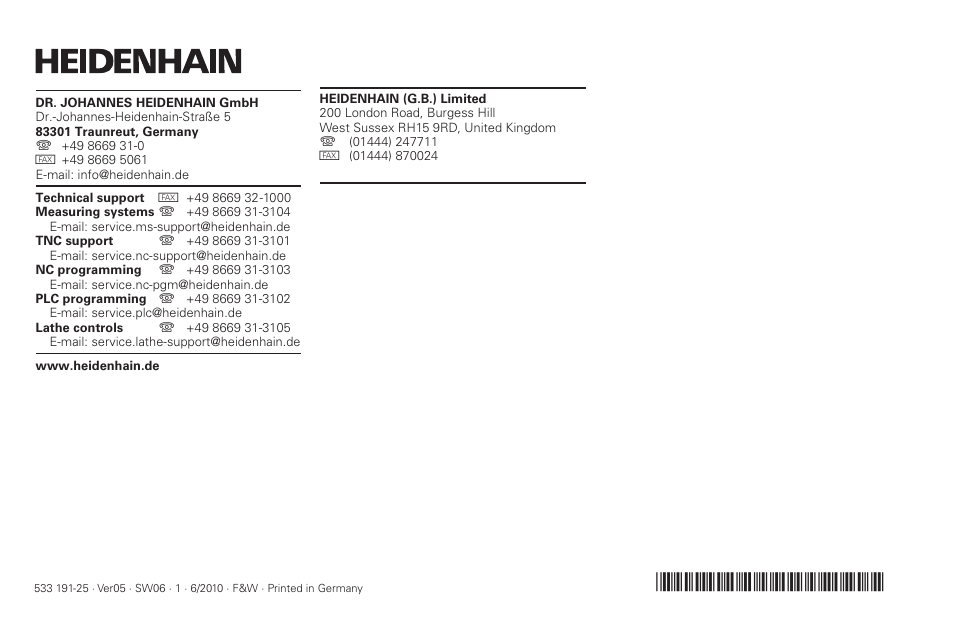 HEIDENHAIN iTNC 530 (340 49x-06) Pilot User Manual | Page 216 / 216