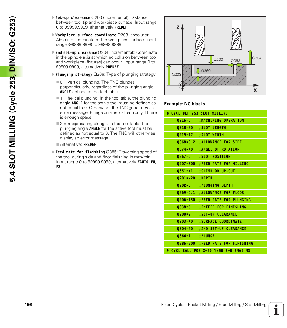 HEIDENHAIN 530 (340 49x-07) Cycle programming User Manual | Page 156 / 525
