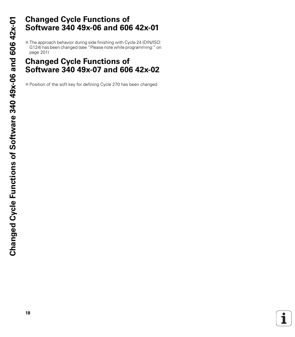 HEIDENHAIN 530 (340 49x-07) Cycle programming User Manual | Page 18 / 525