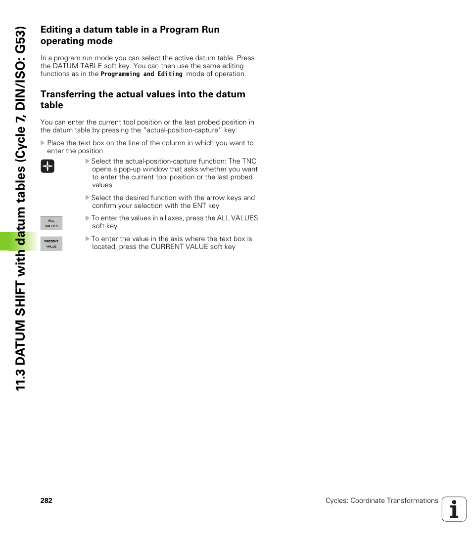 HEIDENHAIN 530 (340 49x-07) Cycle programming User Manual | Page 282 / 525