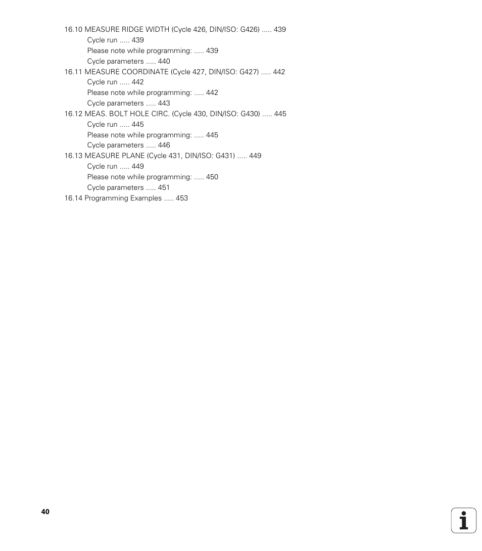 HEIDENHAIN 530 (340 49x-07) Cycle programming User Manual | Page 40 / 525