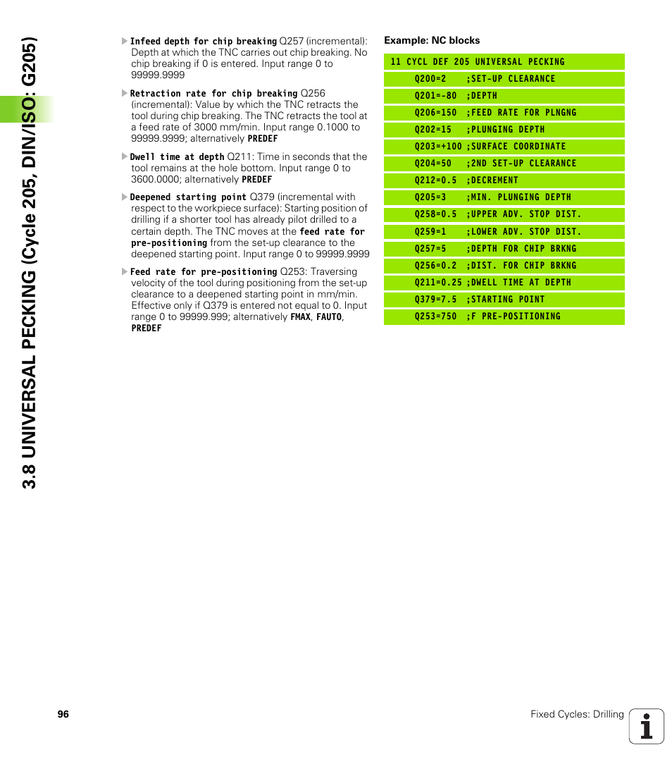 HEIDENHAIN 530 (340 49x-07) Cycle programming User Manual | Page 96 / 525