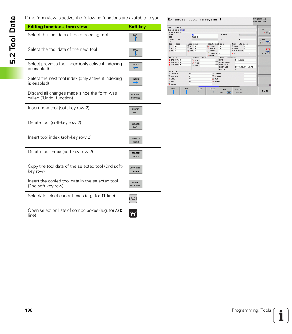 2 t ool d a ta | HEIDENHAIN 530 (340 49x-07) ISO programming User Manual | Page 198 / 650