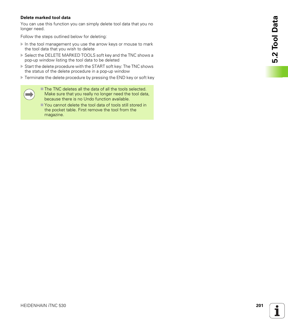 2 t ool d a ta | HEIDENHAIN 530 (340 49x-07) ISO programming User Manual | Page 201 / 650