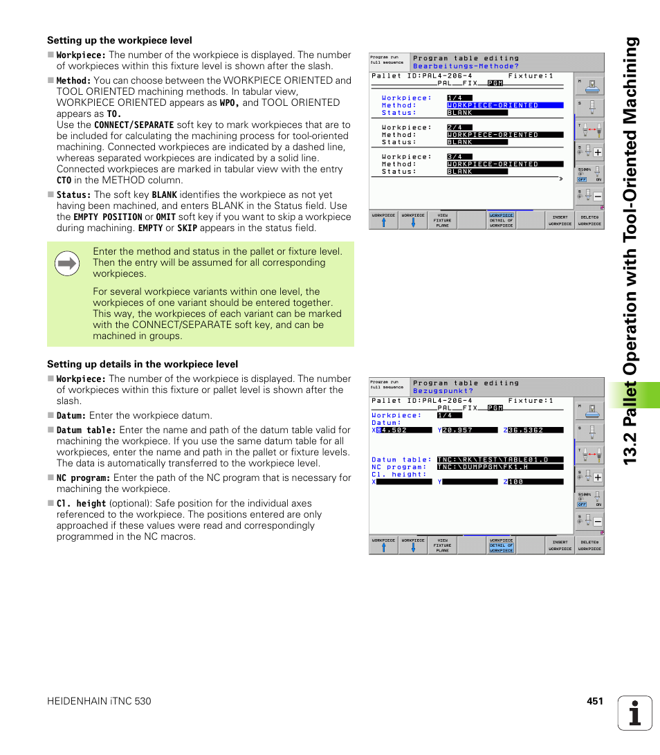 HEIDENHAIN 530 (340 49x-07) ISO programming User Manual | Page 451 / 650