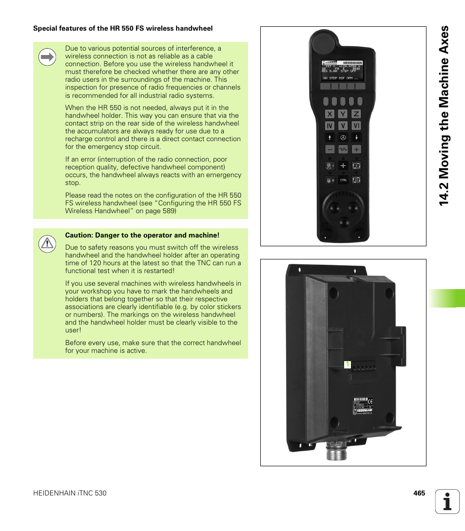 2 mo ving the mac h ine ax es | HEIDENHAIN 530 (340 49x-07) ISO programming User Manual | Page 465 / 650