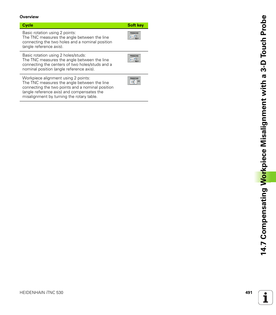 HEIDENHAIN 530 (340 49x-07) ISO programming User Manual | Page 491 / 650