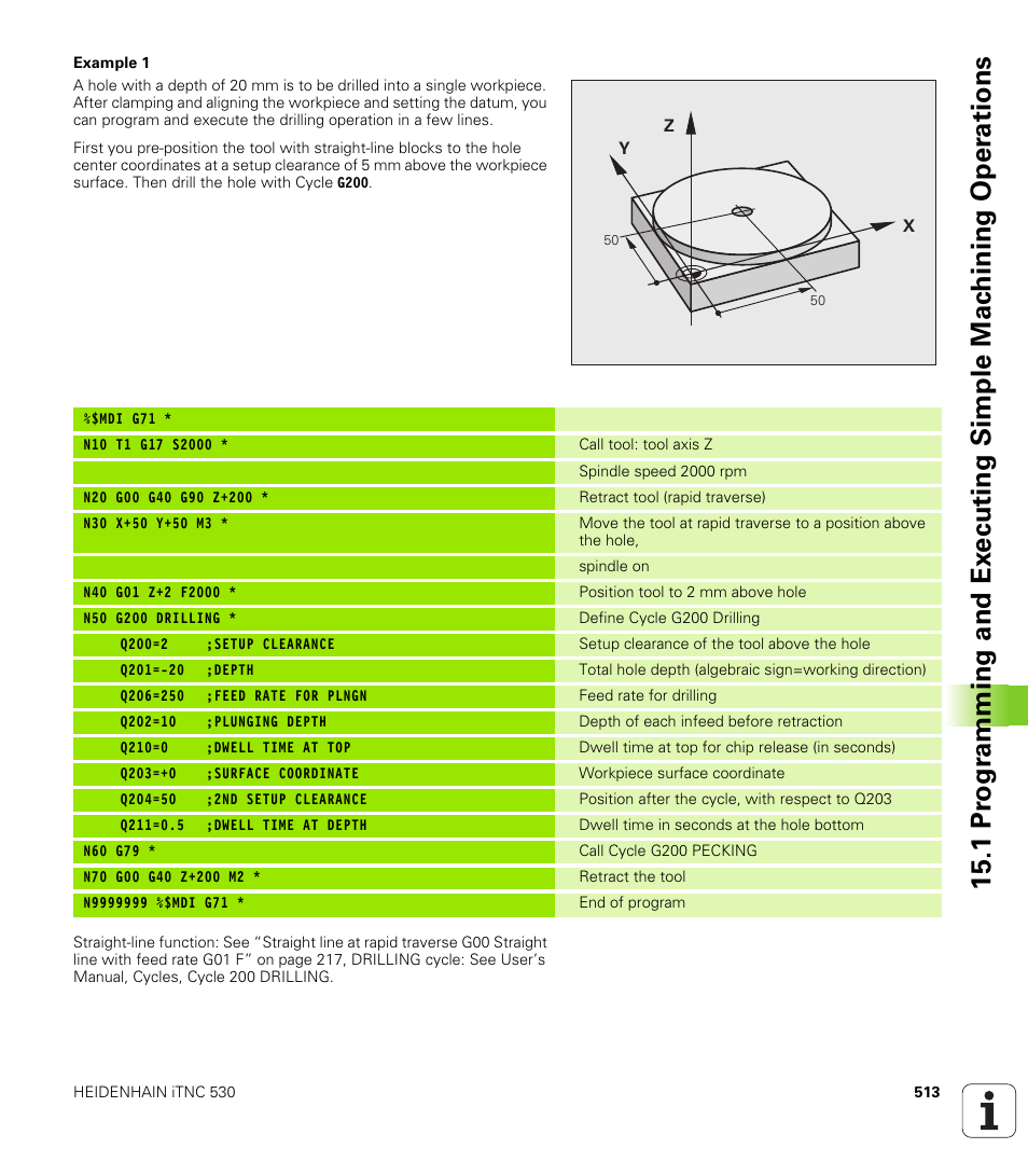 HEIDENHAIN 530 (340 49x-07) ISO programming User Manual | Page 513 / 650