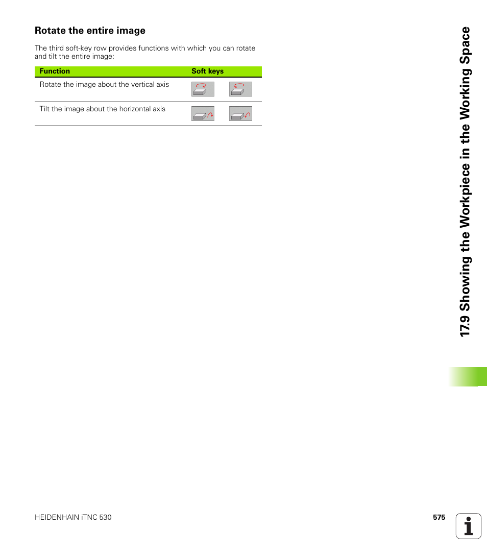 Rotate the entire image | HEIDENHAIN 530 (340 49x-07) ISO programming User Manual | Page 575 / 650