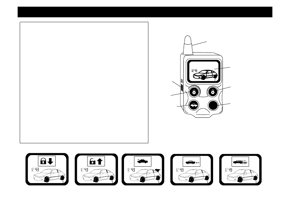 Way paging lcd remote | Crimestopper Security Products RS-1804FM User Manual | Page 5 / 20
