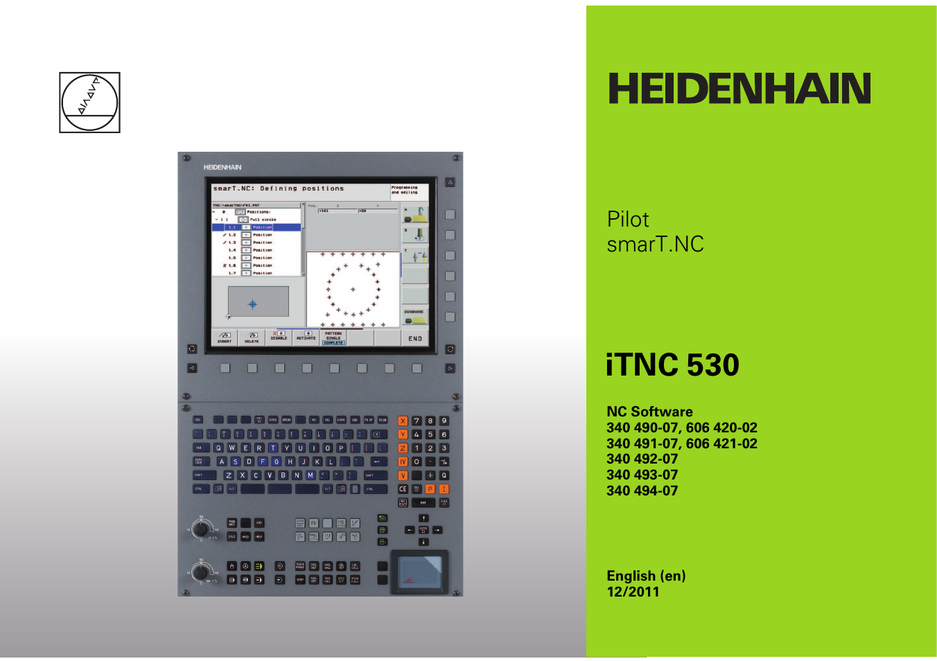 HEIDENHAIN 530 (340 49x-07) Pilot User Manual | 228 pages