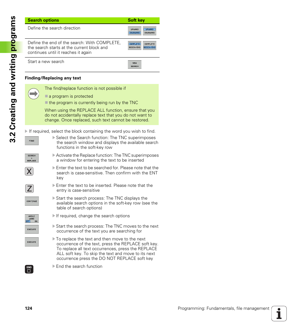 2 cr eating and wr iting pr ogr a ms | HEIDENHAIN iTNC 530 (34049x-08) User Manual | Page 124 / 739