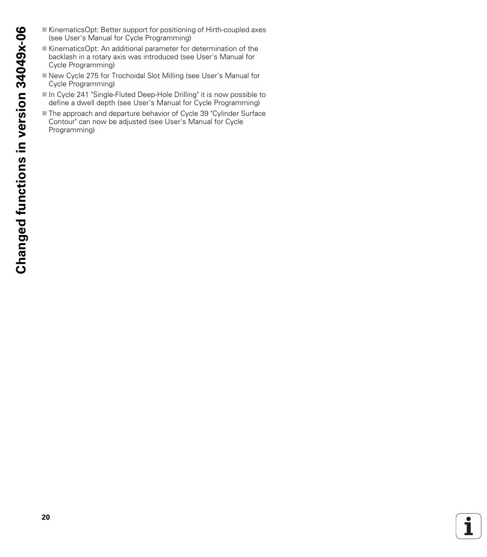 HEIDENHAIN iTNC 530 (34049x-08) User Manual | Page 20 / 739