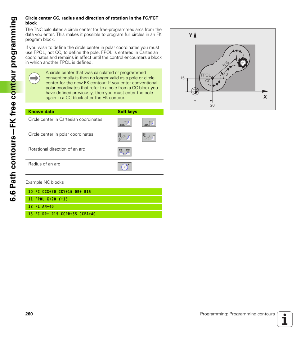 HEIDENHAIN iTNC 530 (34049x-08) User Manual | Page 260 / 739