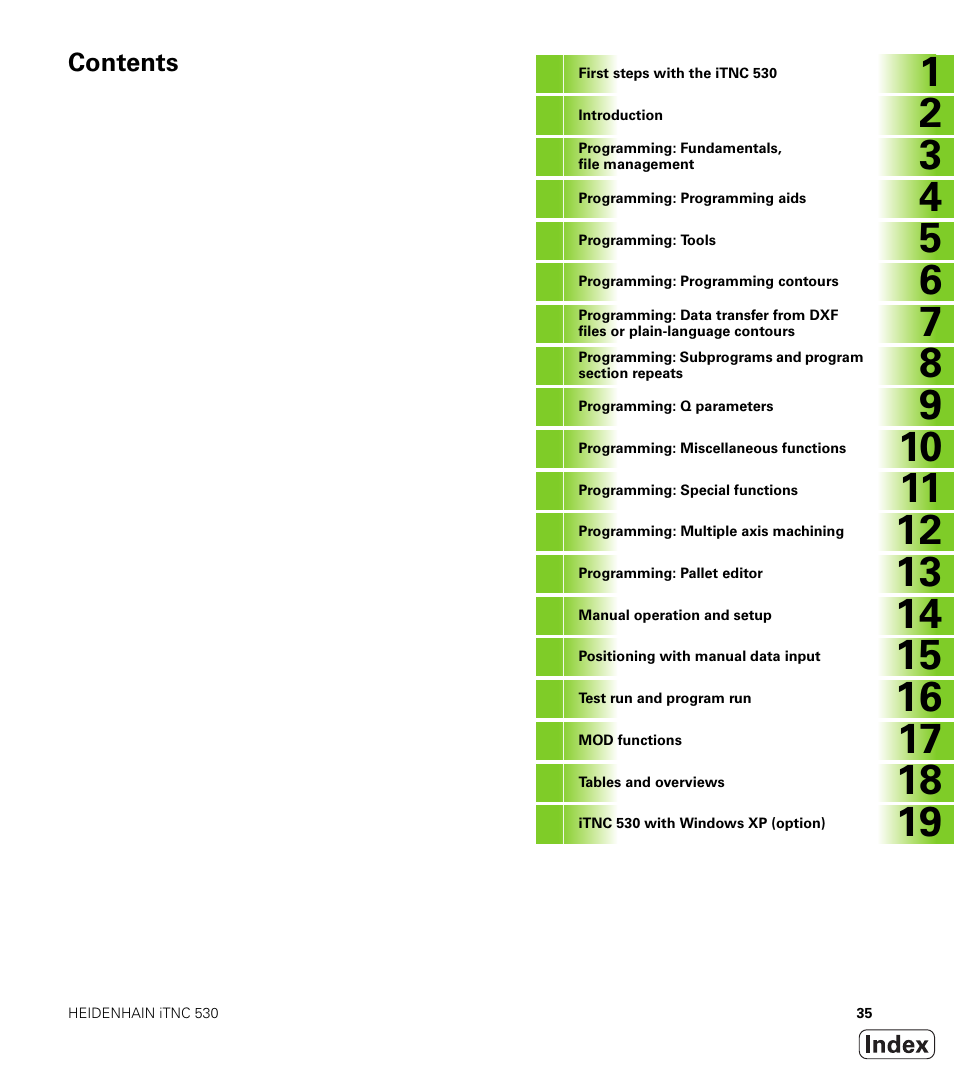 HEIDENHAIN iTNC 530 (34049x-08) User Manual | Page 35 / 739