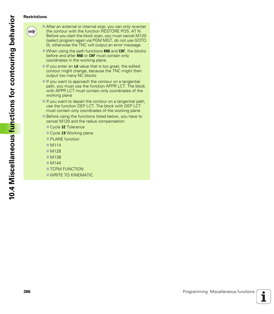 HEIDENHAIN iTNC 530 (34049x-08) User Manual | Page 386 / 739