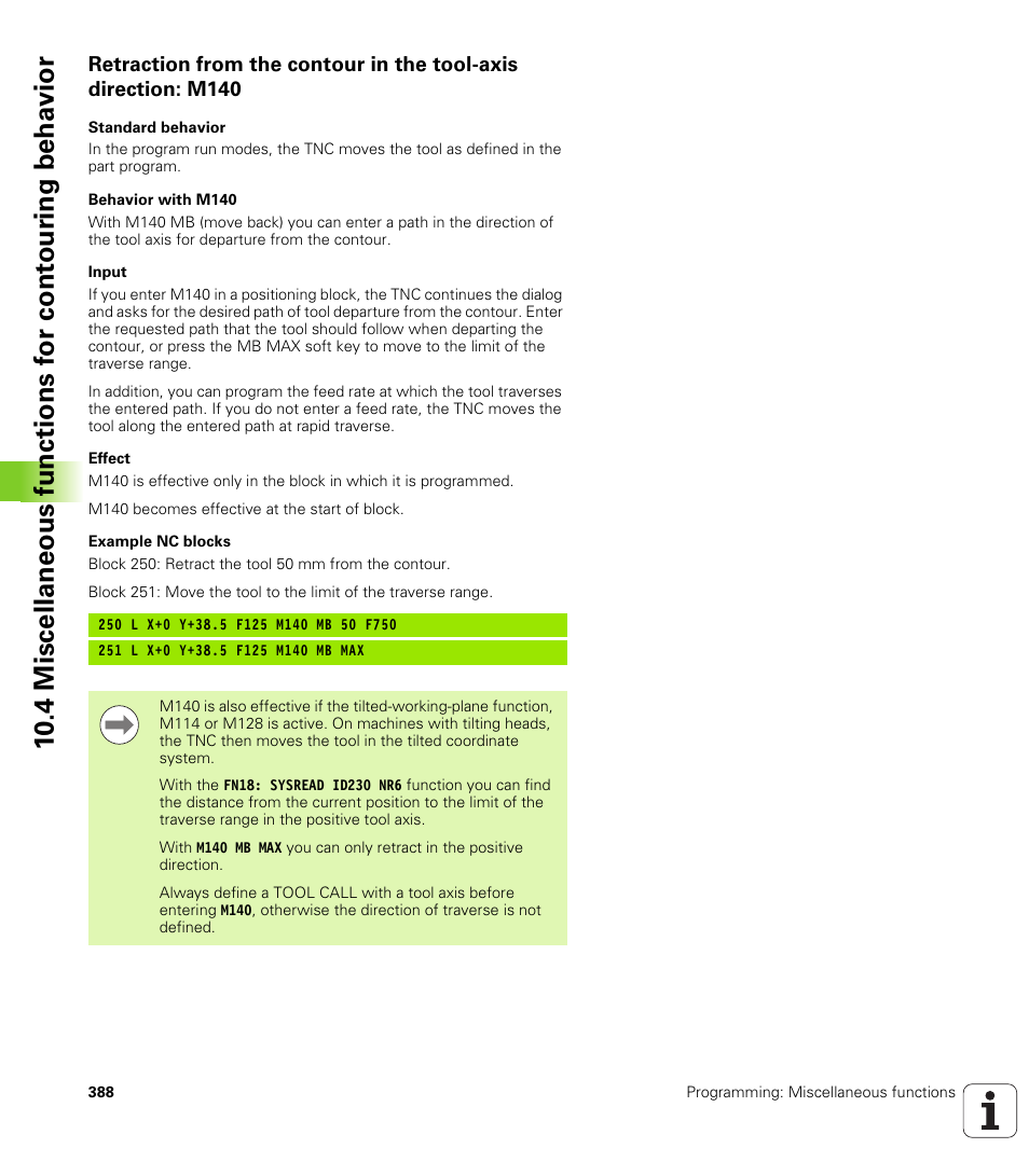 HEIDENHAIN iTNC 530 (34049x-08) User Manual | Page 388 / 739