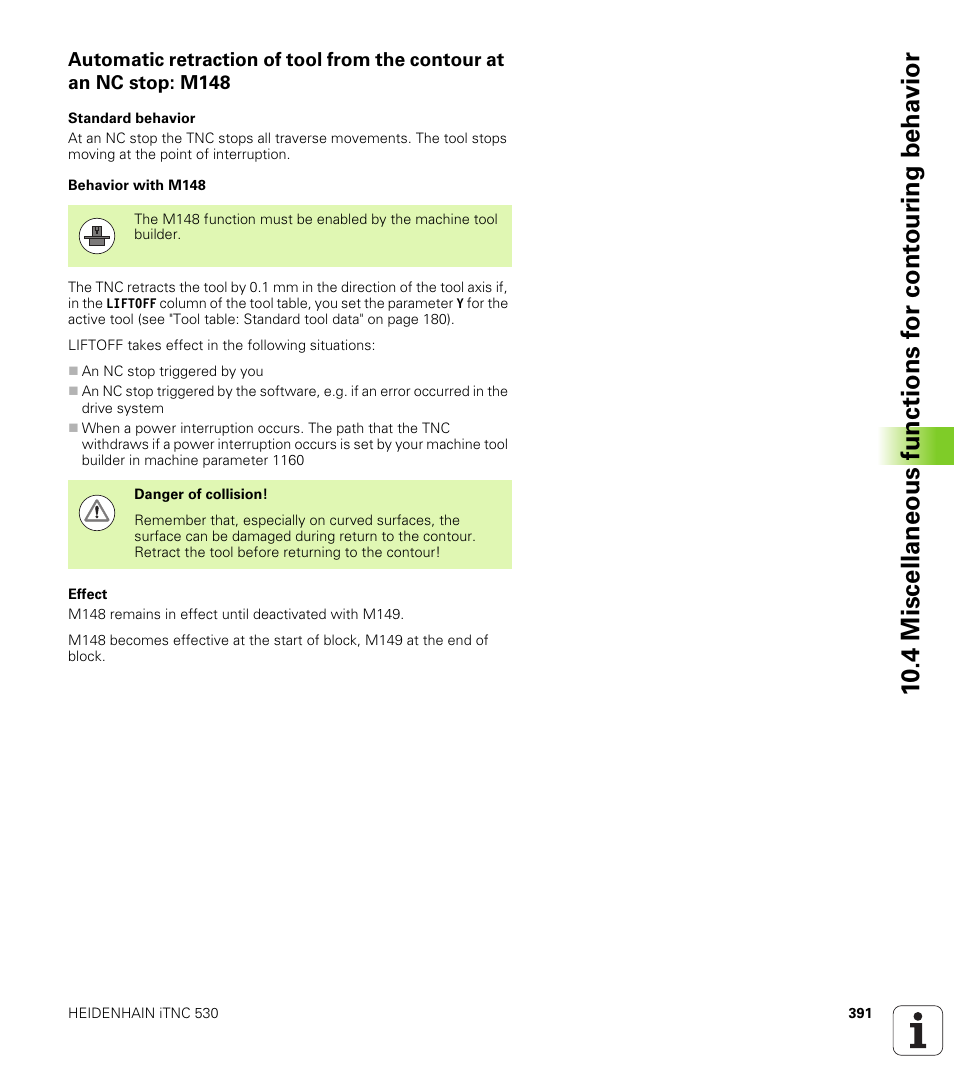 HEIDENHAIN iTNC 530 (34049x-08) User Manual | Page 391 / 739