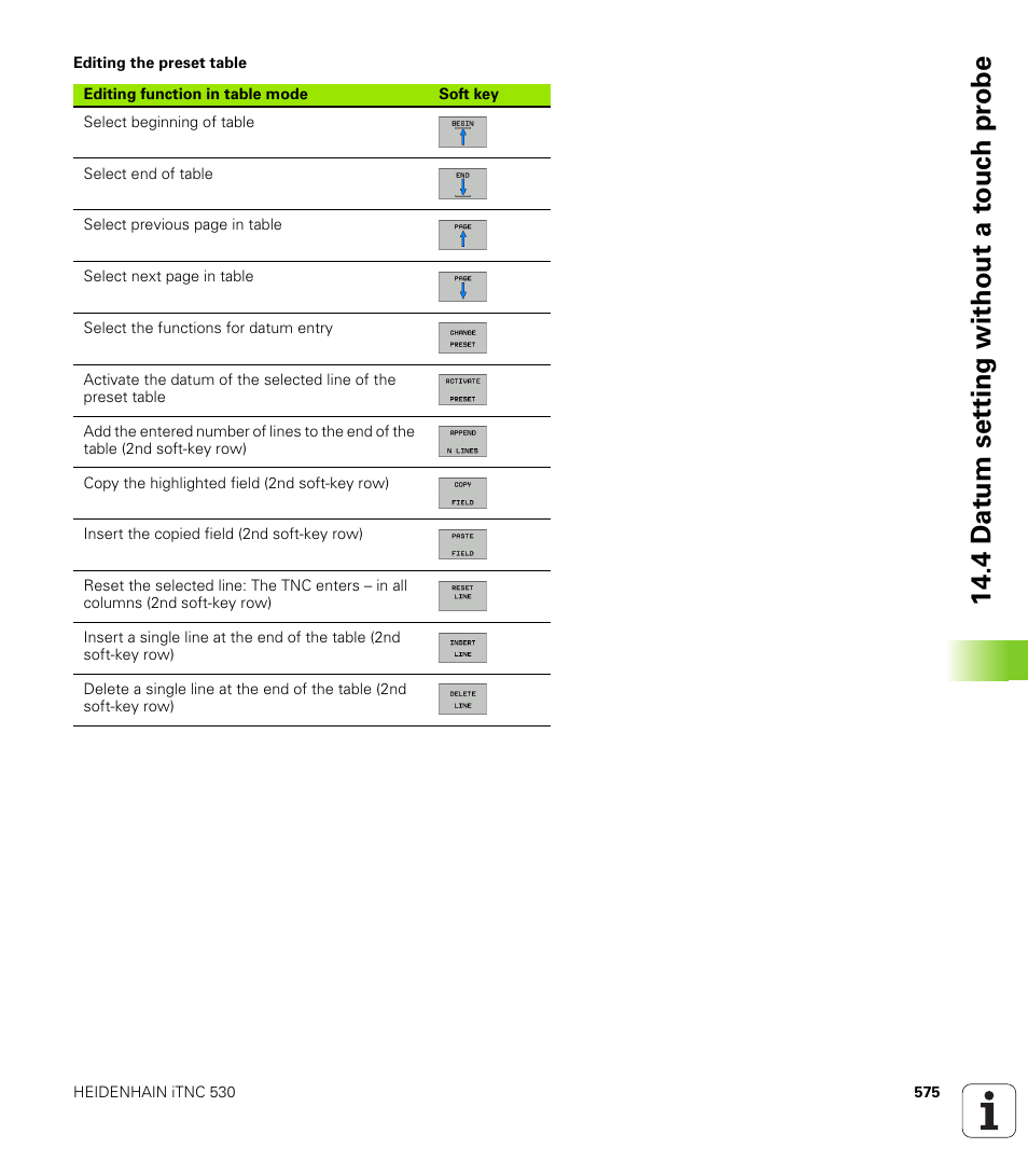HEIDENHAIN iTNC 530 (34049x-08) User Manual | Page 575 / 739
