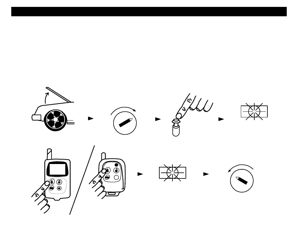 Code and lights will flash 4 times for 4 | Crimestopper Security Products RS900/RS901 User Manual | Page 11 / 16