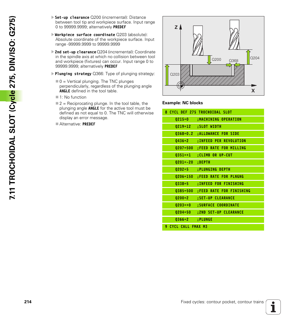 HEIDENHAIN iTNC 530 (34049x-08) Cycle programming User Manual | Page 214 / 527