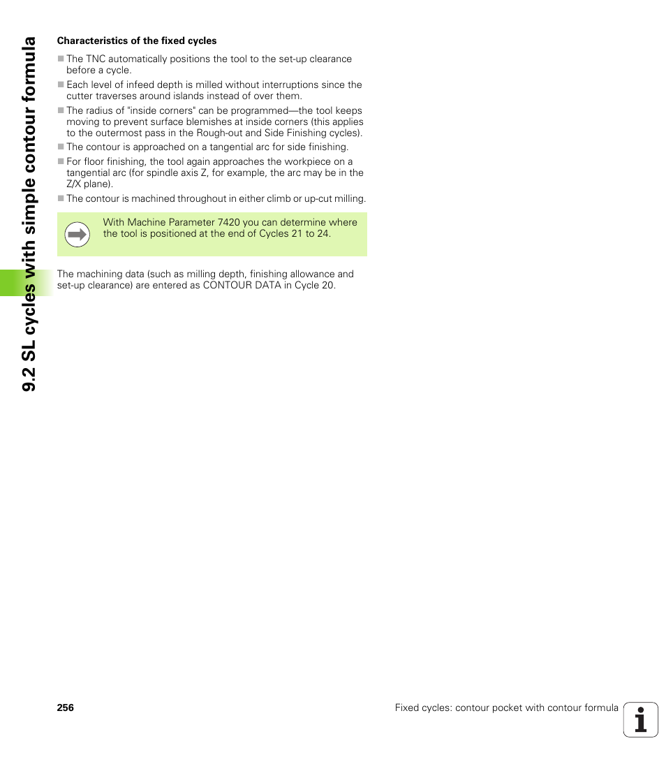 2 sl cy cles with simple cont our fo rm ula | HEIDENHAIN iTNC 530 (34049x-08) Cycle programming User Manual | Page 256 / 527