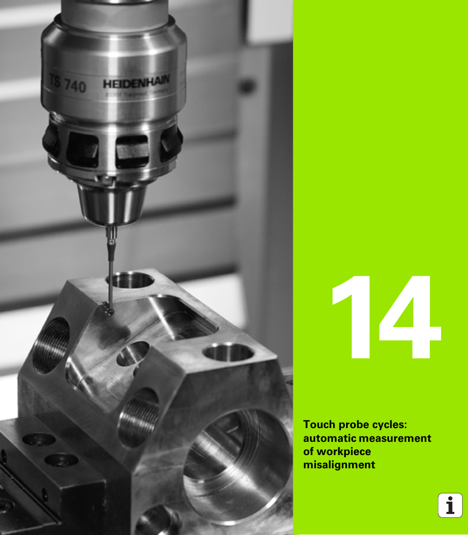 Touch probe cycles: automatic measure, Ment of workpiece misalignment | HEIDENHAIN iTNC 530 (34049x-08) Cycle programming User Manual | Page 333 / 527