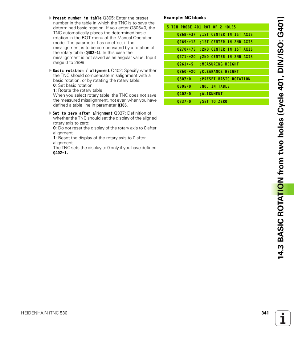 HEIDENHAIN iTNC 530 (34049x-08) Cycle programming User Manual | Page 341 / 527