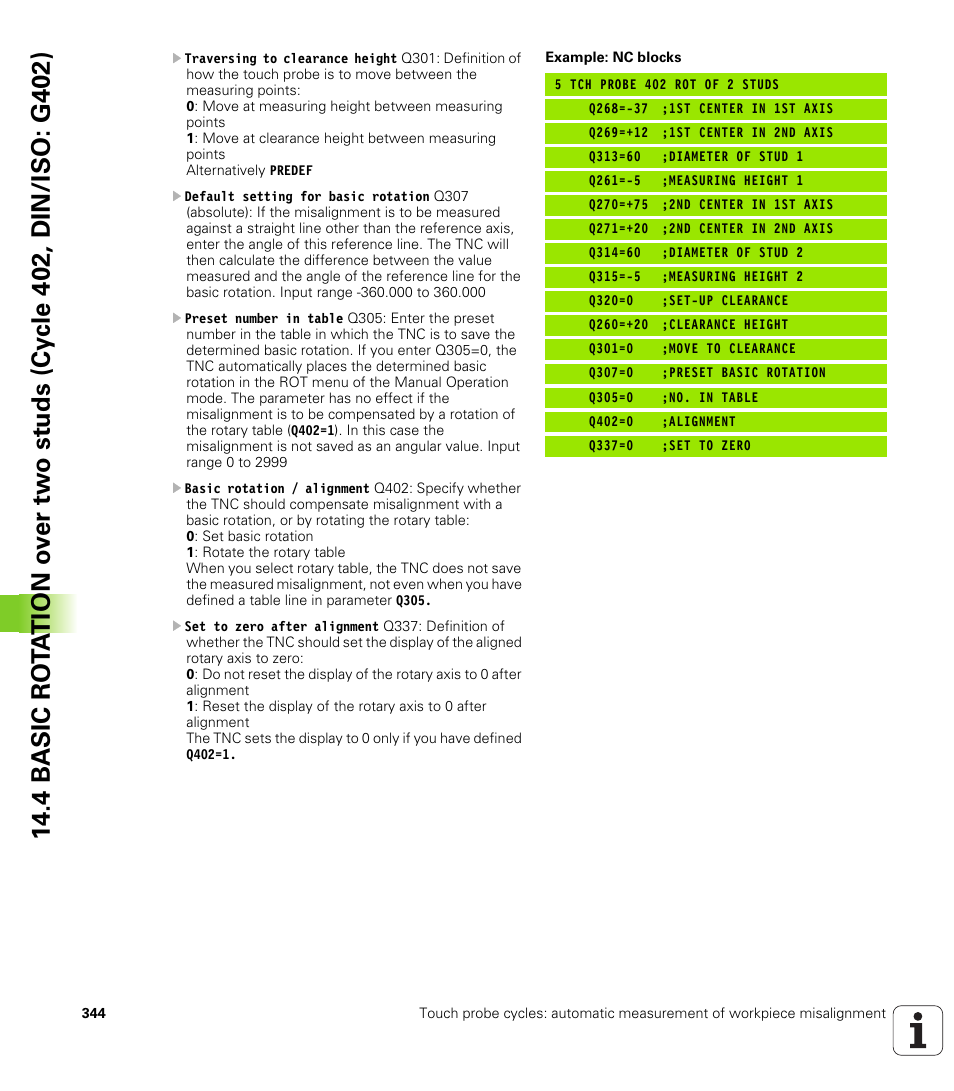 HEIDENHAIN iTNC 530 (34049x-08) Cycle programming User Manual | Page 344 / 527