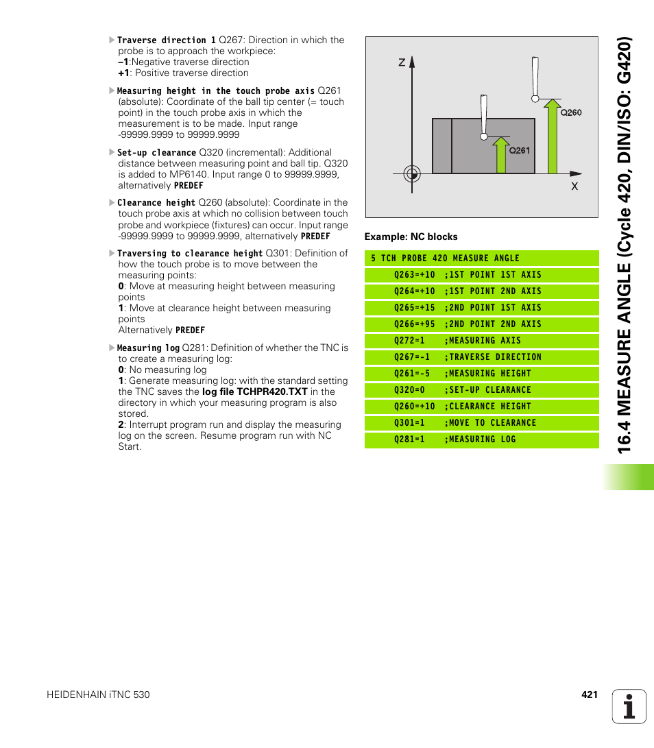 HEIDENHAIN iTNC 530 (34049x-08) Cycle programming User Manual | Page 421 / 527