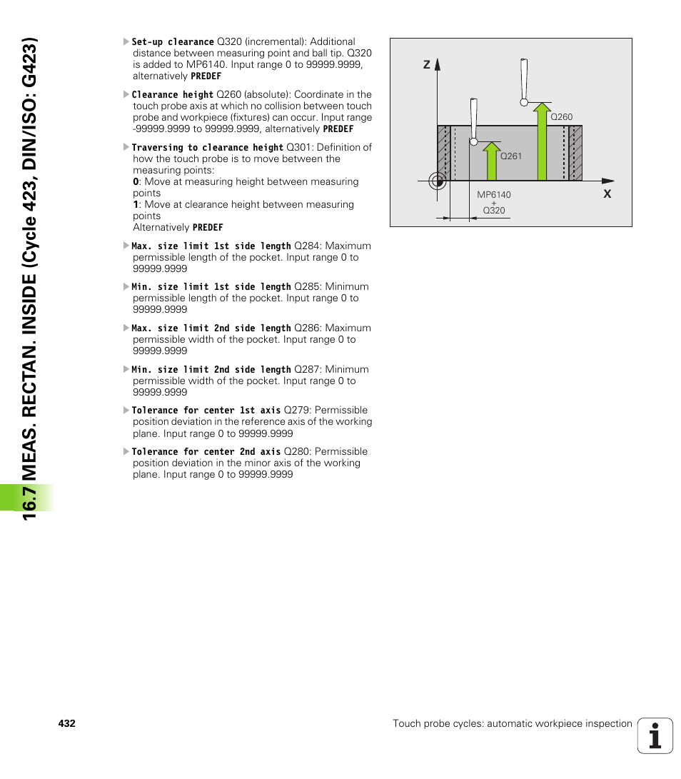 HEIDENHAIN iTNC 530 (34049x-08) Cycle programming User Manual | Page 432 / 527