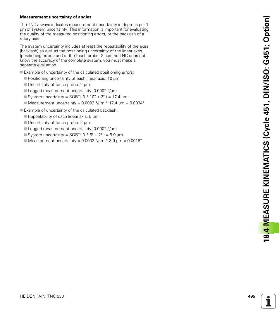 HEIDENHAIN iTNC 530 (34049x-08) Cycle programming User Manual | Page 495 / 527