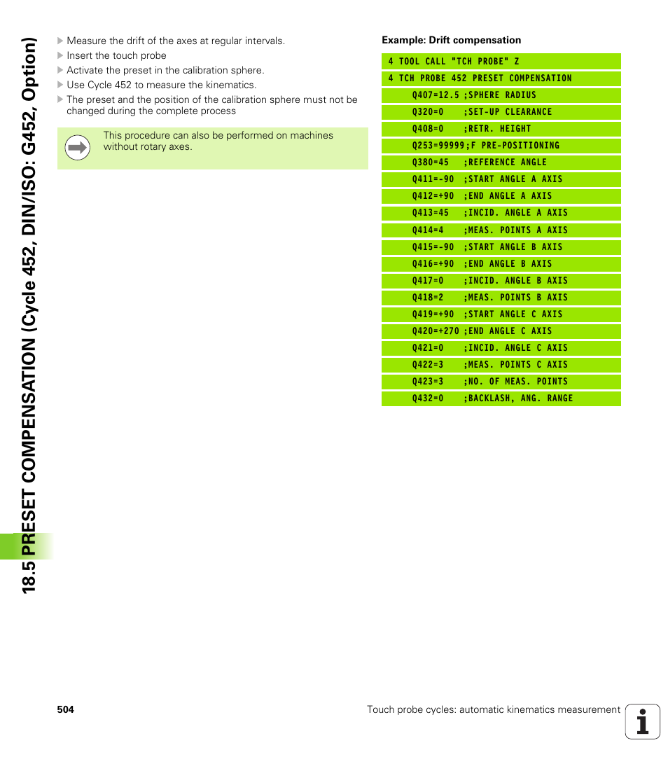 HEIDENHAIN iTNC 530 (34049x-08) Cycle programming User Manual | Page 504 / 527