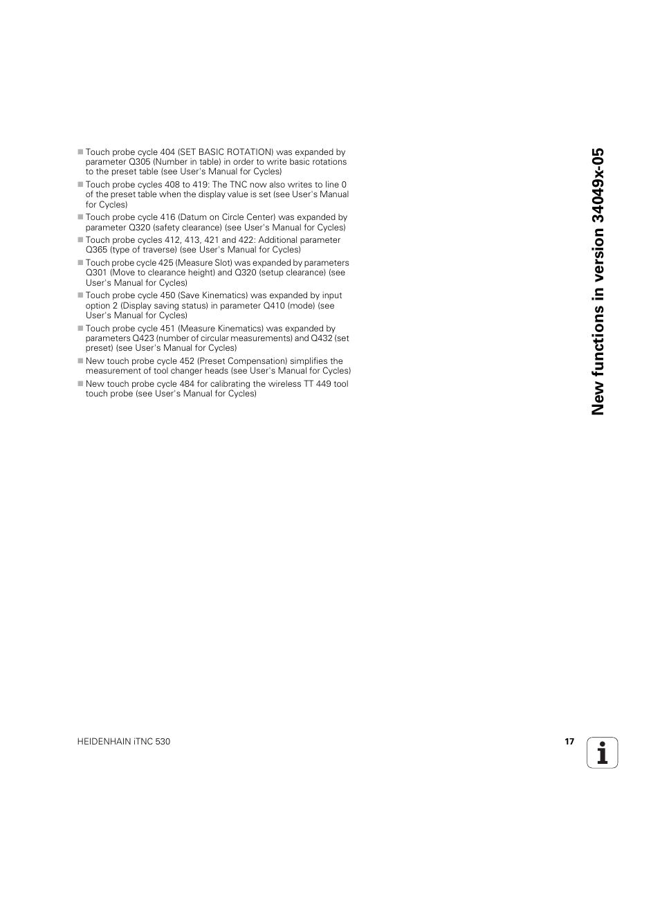 HEIDENHAIN iTNC 530 (34049x-08) ISO programming User Manual | Page 17 / 654