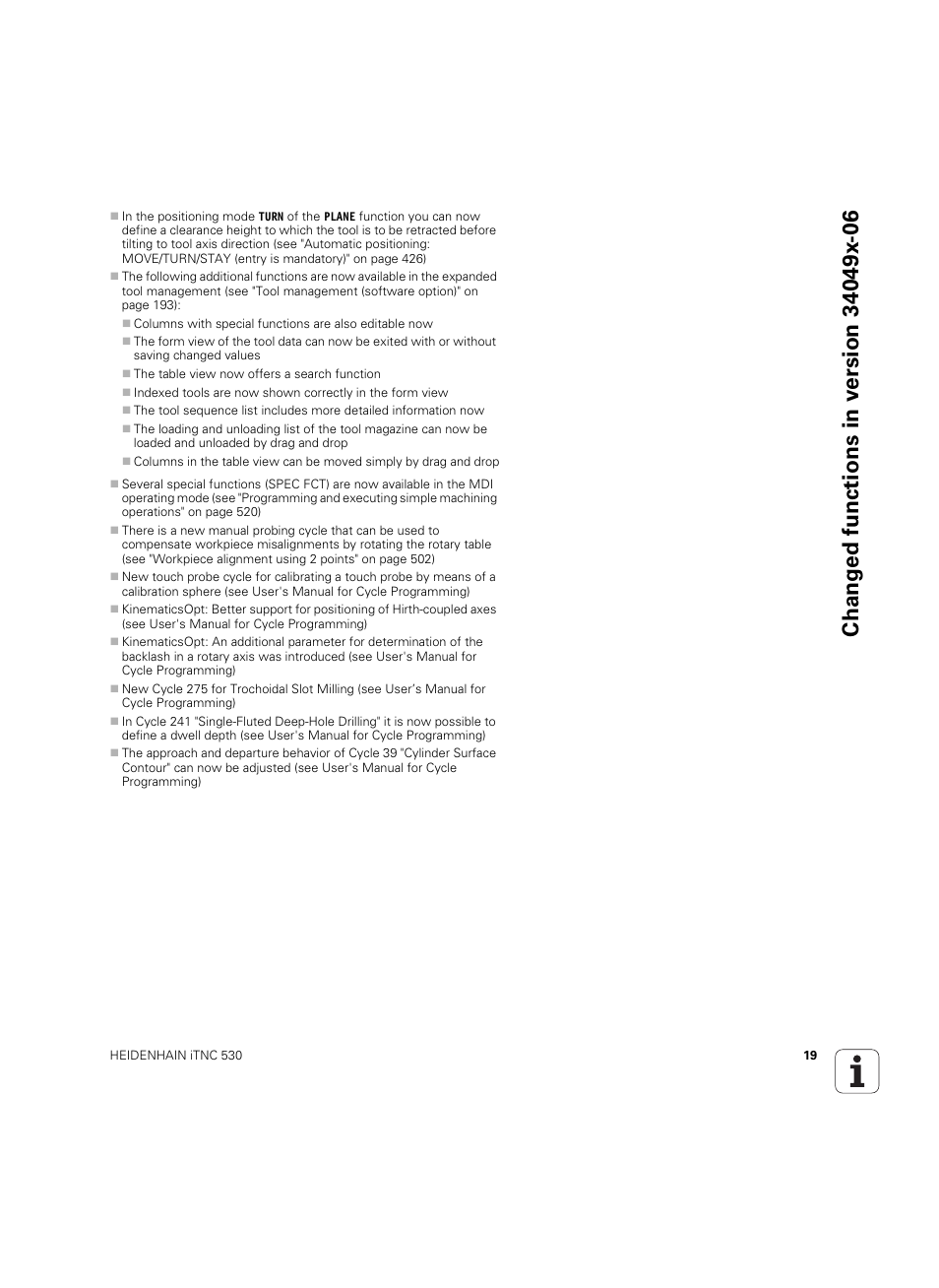 HEIDENHAIN iTNC 530 (34049x-08) ISO programming User Manual | Page 19 / 654