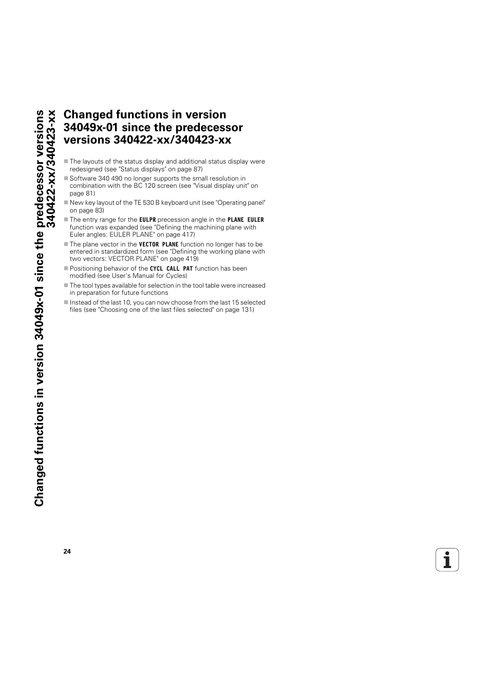 HEIDENHAIN iTNC 530 (34049x-08) ISO programming User Manual | Page 24 / 654
