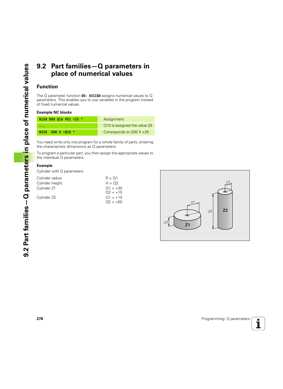 Function | HEIDENHAIN iTNC 530 (34049x-08) ISO programming User Manual | Page 278 / 654